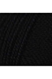 1 Adet Dora El Örgü İpi Yünü 100 gr 999 Siyah