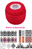Kaplan Etamin Ve Kanaviçe İpi 8 No Kod/Renk: 321 - Royaleks