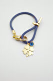 İpli Yonca Bileklik - Mavi