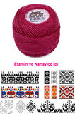 Kaplan Etamin Ve Kanaviçe İpi 8 No Kod/Renk: 115 - Royaleks
