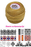 Kaplan Etamin Ve Kanaviçe İpi 8 No Kod/Renk: 581 - Royaleks