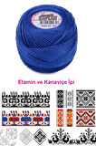 Kaplan Etamin Ve Kanaviçe İpi 8 No Kod/Renk: 204 - Royaleks