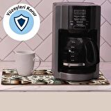 Valerine Life Kahve Makinesi Matı Su Geçirmez Kaymaz Çaycı, Çay Espresso Makinesi Pad 35x45cm