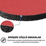 SonicTouch Yükselen Zafer Ay Yıldızlı Dağ Zirvesi Temalı Kaymaz Gaming Oyuncu Dikişsiz Klavye Mouse Pad 32x70Cm