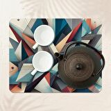 Valerine Life Kahve Makinesi Matı Su Geçirmez Kaymaz Çaycı, Çay Espresso Makinesi Pad 35x45cm