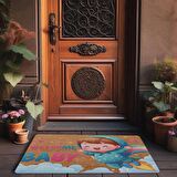 Valerine Life Hoş Geldin Bebiş Welcome Kapı Önü Paspası 45x70cm