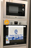 Valerine Life Master Kitchen Chef Mavi Mutfak Kurulama Beyaz El Havlusu %100 Pamuklu 35x50cm 2 Adet