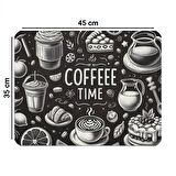 Valerine Life Kahve Makinesi Matı Su Geçirmez Kaymaz Çaycı, Çay Espresso Makinesi Pad 35x45cm