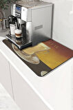 Valerine Life Kahve Makinesi Matı Sıvı Geçirmez Kaymaz Çaycı Espresso Makinesi Pad 35x45cm 27250211