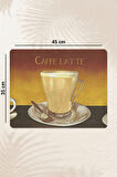 Valerine Life Kahve Makinesi Matı Sıvı Geçirmez Kaymaz Çaycı Espresso Makinesi Pad 35x45cm 27250211