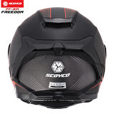 Scoyco FF-871 Freedom Full Face Motosiklet Kaskı