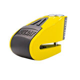 Auvray Alarmlı Motosiklet Disk Kilidi 6mm 120 Db Sarı/Siyah