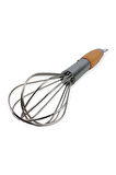 Dekorasyaa Ahşap Saplı Açacaklı Çırpıcı 304 Paslanmaz Çelik Yumurta ve Sos Çırpıcı Çırpma Teli 31cm