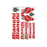 Gogo Bianchi 004 Kırmızı Bisiklet Sticker