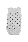 DİAMONDSTAR  UNISEX 0/9 AY İNTERLOK YENİ YILDIZ BADİ