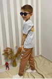 KAREKTER BASKILI MEVSİMLİK 2/8 YAŞ EŞOFMAN TAKIM