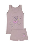 KIZ 3/12 YAŞ KARIŞIK DESENLİ ATLET VE BOXER SET