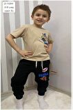 KAREKTER BASKILI MEVSİMLİK 2/8 YAŞ EŞOFMAN TAKIM