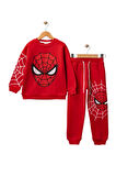 Erkek Çocuk Spiderman Baskılı 4/12 Yaş Eşofman Takımı