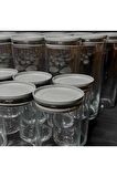 Paşabahçe Vakumlu 1.230 ml - 730 ml Cam Kavanoz