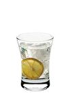 3'lü Classic Cam Pipetli Limanata Kokteyl Kalın Tabanlı Cam Bardak Meşrubat Su Bardağı 210ml