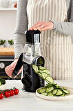 Tilbe Home Vegetable Grinder Pro Öğütücü Dilimleyici Kollu Rende 3 Çelik Bıçaklı Sebze Doğrayıcı Mutfak RobotuVegetable Grinder Pro Öğütücü Dilimleyici Kollu Rende 3 Çelik Bıçaklı Sebze Doğrayıcı Mutfak Robotu