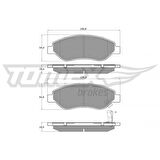OPEL CORSA D 1.3 CDTİ 2006- ÖN FREN BALATA TAKIMI 1605355