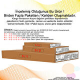 MODİLAYN SÖKE  ŞİLE 45 x 160 x 32,5 cm 3 Raflı 1 Kapaklı Kirli Çamaşır Bölmeli Banyo Dolabı