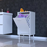 Modilayn SÖKE Banyo İçin Sihirli Kutu! 35 x 75 x 32,5 cm’lik 1 Göz Sepet Hazneli Mini Banyo Dolabı. Hemen Sipariş Verin, Banyonuz Büyüsün!
