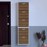 Modilayn VARBİ UMAY' 2 Li Asma Kapı Önü 52x181x26 cm’ lik 5 Düşer Kapak 10 Göz Ayakkabılık