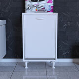 Modilayn SÖKE 45 x 75 x 32,5 cm Kirli Çamaşır Sepetli Banyo Dolabı