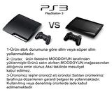 Sony Playstation 320gb + 2 adet sıfır gamepad + 20 adet dövüş ve yarış oyunları  Pes 22 Türkçe spiker ve hediyeler