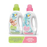 Uni Baby Sensitive Bebek Çamaşır Deterjanı 1500 ml + Bebek Çamaşır Yumuşatıcısı 1500 ml