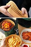 Airfryer Pişirme Kağıdı Hava Fritözü Yağ Geçirmez Kalıp Uyumlu Pratik Kullan