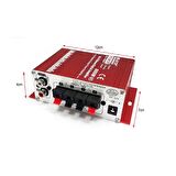 Oto Anfi Mini Bass Tiz Bluetooth12v 80w