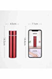 Termos 304 Paslanmaz Çelik Çift Katman 150 Ml Cep Tipi Mini Ufak Termos -523