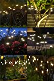 6 Led Renkli Solar Bahçe Işıkları 2 Li Güneş Enerjili Bahçe Peyzaj