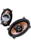 Oto Hoparlör Oval 10cm X15cm 4x6 Inç 200 Watt Tweeterli 1 Adet