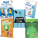 4 Ten 5 E Geçiyorum Seti Toplam 9 kitap