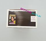 Colorx Saç Boyası İkili Set - 7.1 KOYU KÜLLÜ KUMRAL