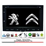 Peugeot Partner Android Multimedya Sistemi 7 İnç (2008-2019) 4 GB Ram 64 GB Hafıza 8 Çekirdek Nakamichi Japon Markası