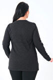 Kadın Büyük Beden Sweatshirt