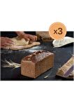 3kg %100 Siyez Buğdayı Ekşi Mayalı 3 Ekmek Toplam 3x1 kg (Sade-Sade-Sade)