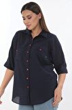 %100 Cotton Büyük Beden Gömlek