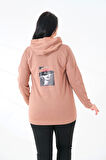 Büyük Beden Kapüşonlu Sweatshirt