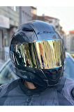 Rapid 2 Jeans Kask Gold Vizör