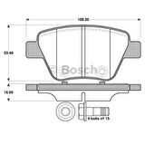 FREN BALATASI ARKA SKODA SÜPER B VW.CADDY III GOLF VI 2010 0986TB3114