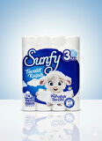 Sunfy 40'lı Tuvalet Kağıdı - 3 Katlı %100 Saf Selüloz Yumuşaklığı