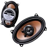Oto Hoparlör Mini Oval 10x15cm Tweeterli 2 Adet 200w