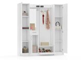 ABRE vm-343637 BEYAZ VESTİYER PORTMANTO AYAKKABILIK